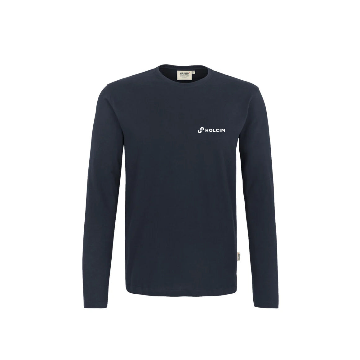 HAKRO Herren Longsleeve "Holcim" tinte