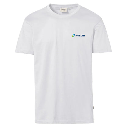 HAKRO Herren T-Shirt CLA, "Holcim", weiß