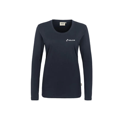 HAKRO Damen Longsleeve "Holcim" - tinte