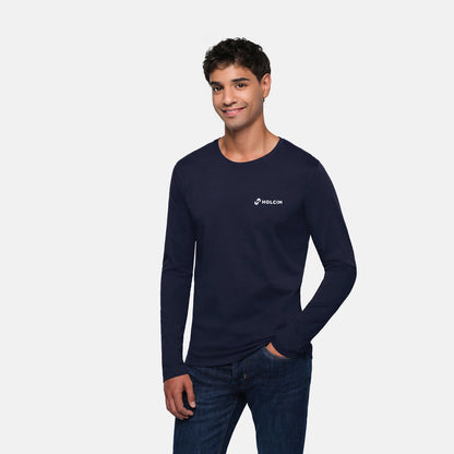 HAKRO Herren Longsleeve "Holcim" tinte