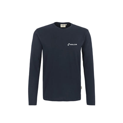 HAKRO Herren Longsleeve "Holcim" tinte